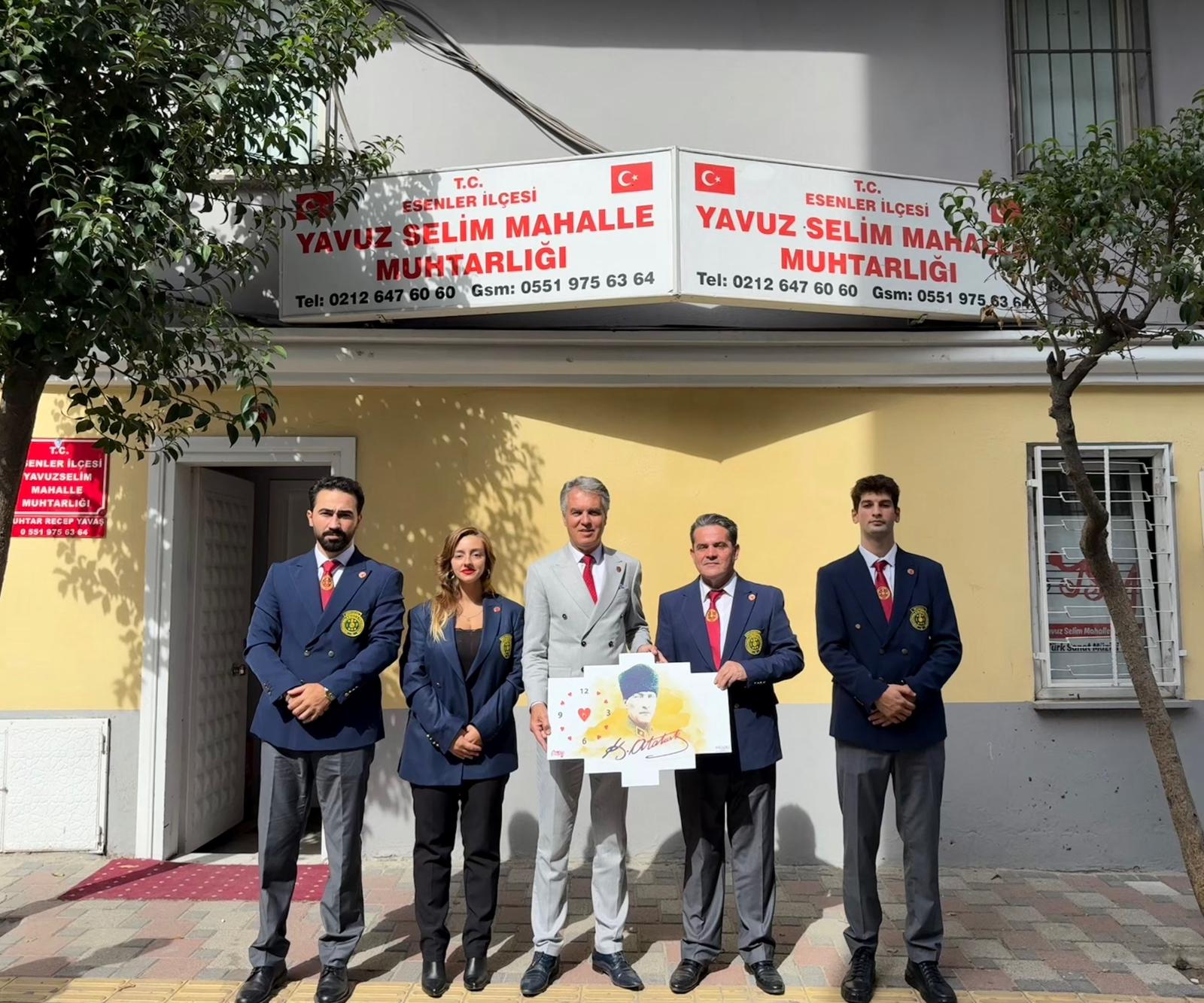 Esenler Yavuz Selim Mahallesi Muhtarlığı’na Anlamlı Ziyaret