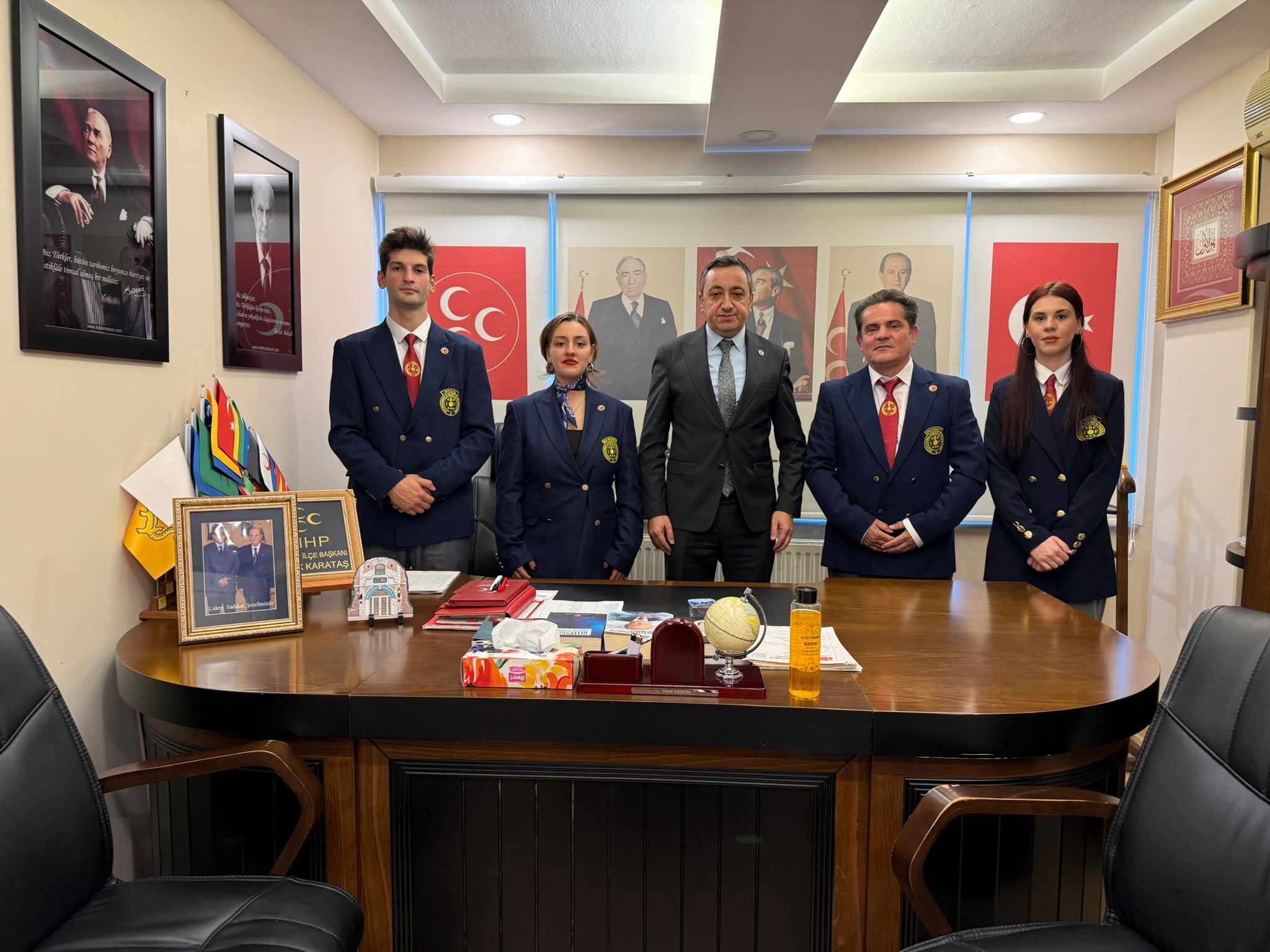 MHP Bayrampaşa İlçe Başkanlığı’na Ziyaret Gerçekleştirildi
