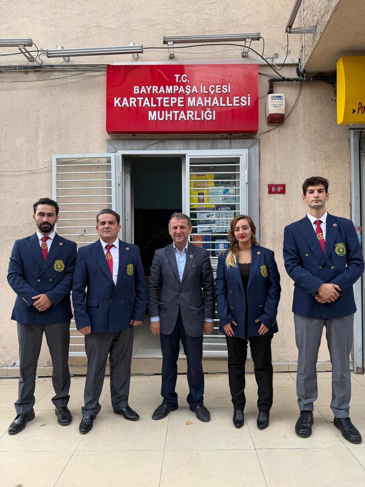 Bayrampaşa Kartaltepe Mahallesi Muhtarlığı’na Ziyaret Gerçekleştirildi