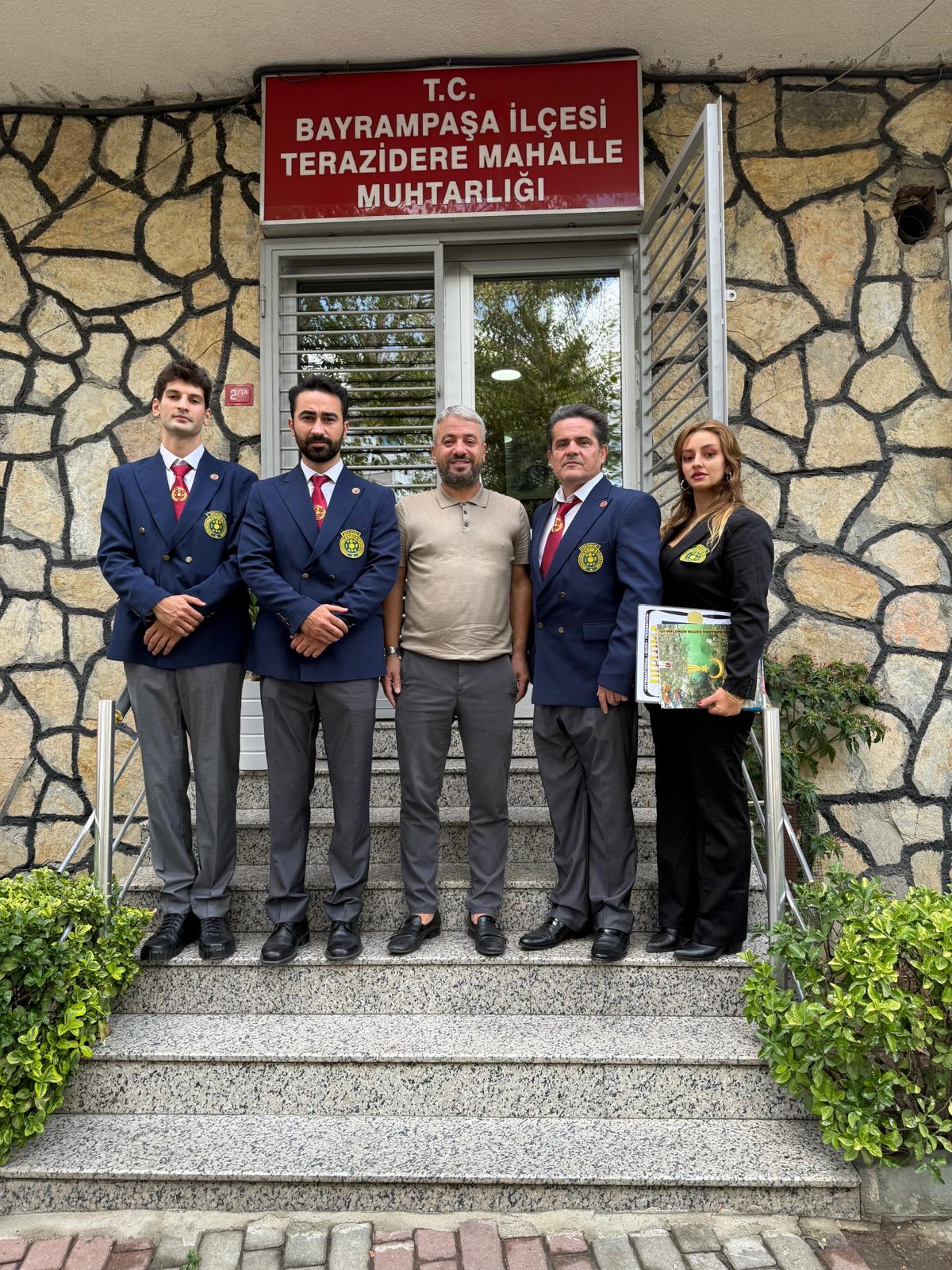 Bayrampaşa Terazidere Mahallesi Muhtarlığına Ziyaret Gerçekleştirildi