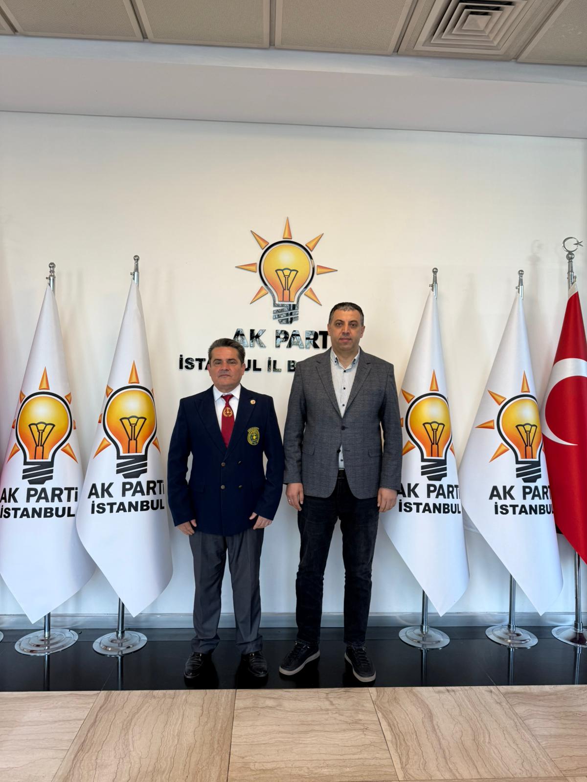 Ninbudo Federasyonu’ndan Ak Parti İl Spor Komisyonu Başkanı Murat Beytekin’e Ziyaret