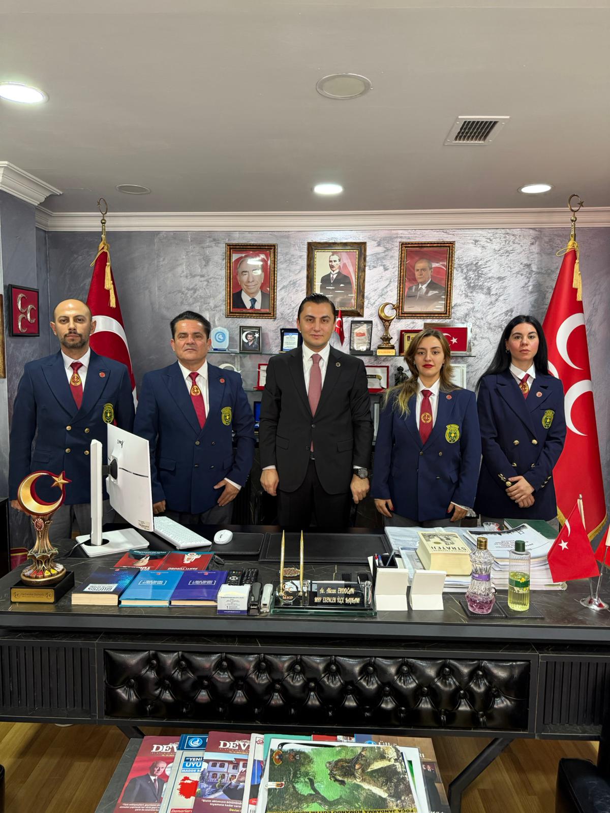 MHP Esenler İlçe Başkanlığı’na Ziyaret Gerçekleştirildi