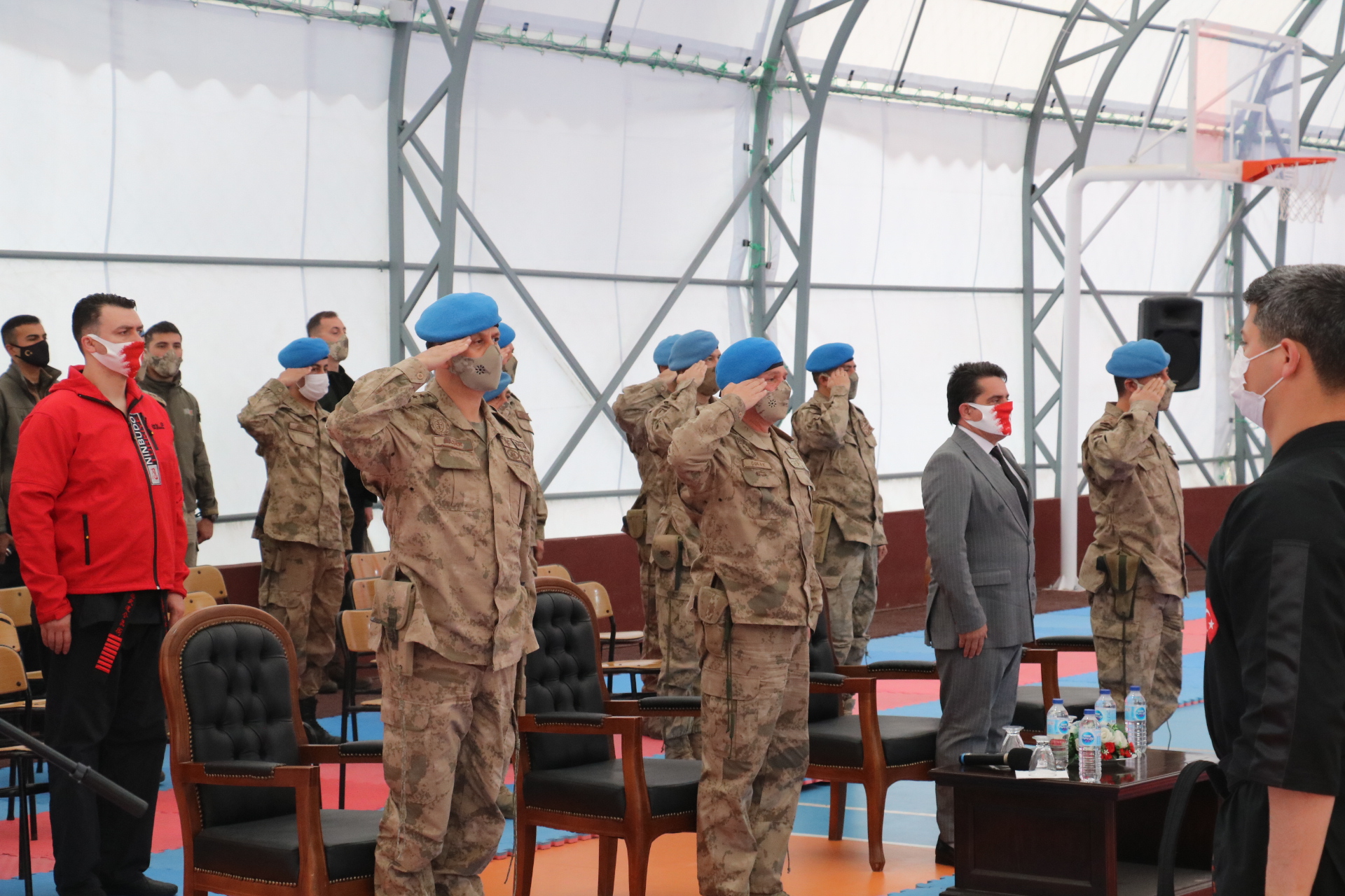 İzmir Foça Jandarma Komando Okulu’nda Ninbudo Eğitimi ve Protokol İş Birliği