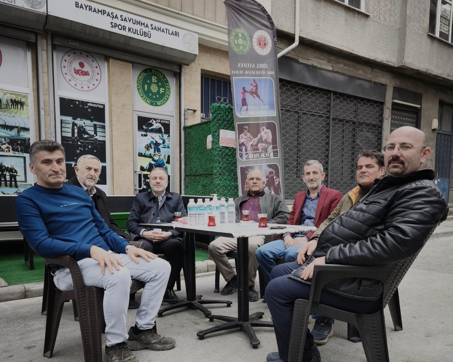 Bayrampaşa İlçe Müftüsü Recep Eren Federasyonumuzu Ziyaret Etti