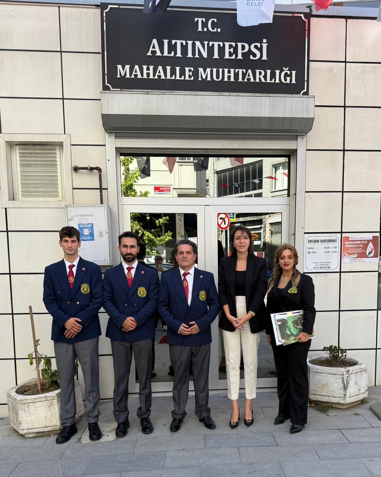 Bayrampaşa Altıntepsi Mahallesi Muhtarlığı’na Ziyaret Gerçekleştirildi